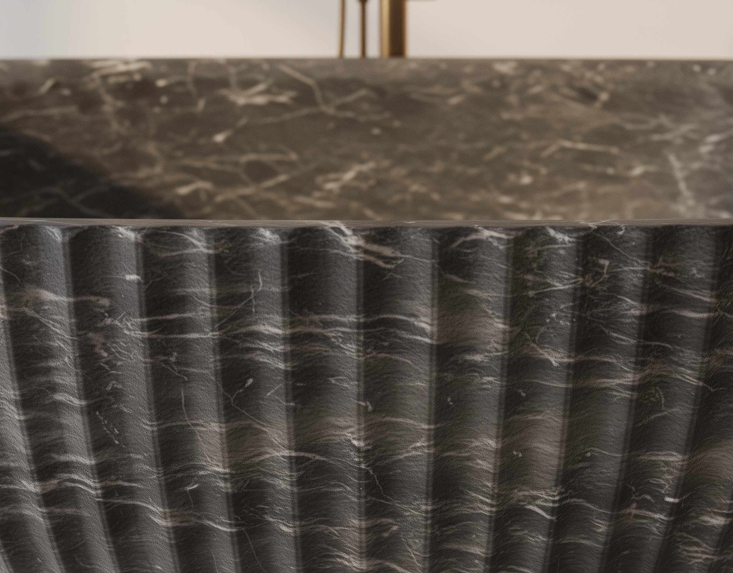 Close-up of a textured surface with a marble pattern