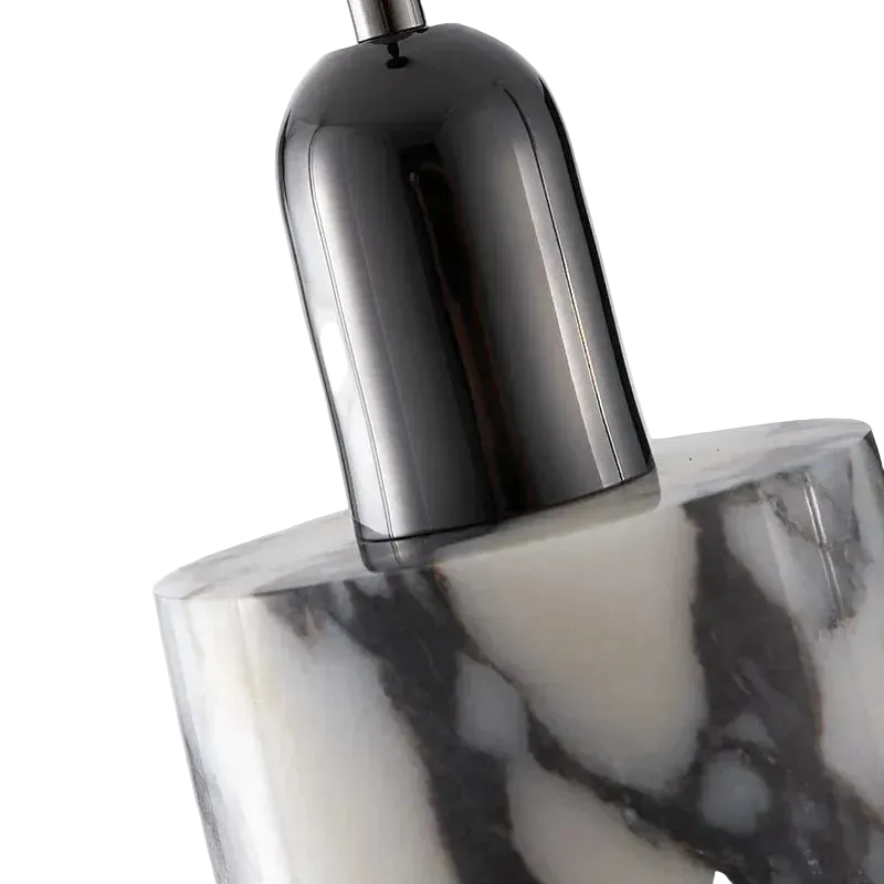  natural stone hanging light close up